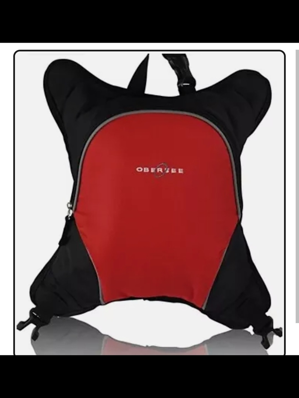 Red & Black  Backpack